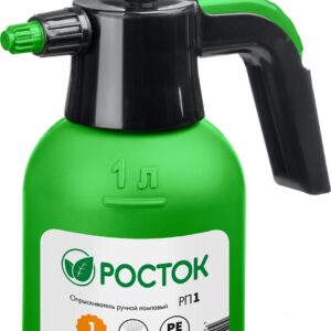 РОСТОК РП-1, 1 л, ручной, колба из полиэтилена, помповый опрыскиватель (425071)