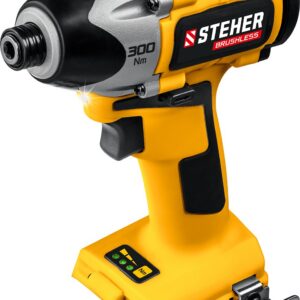 STEHER V1, 20 В, 300 Н·м, без АКБ, бесщеточный винтоверт (CSB-300)