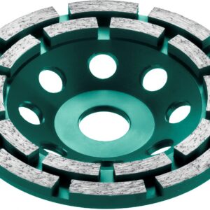 KRAFTOOL Double, d 125 мм, двухрядная алмазная шлифовальная чашка, INDUSTRIAL (33369-125)