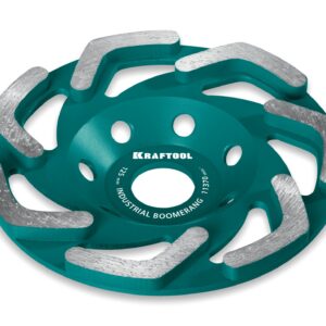 KRAFTOOL Boomerang d 125 мм, сегментная алмазная чашка, INDUSTRIAL (33445-125)