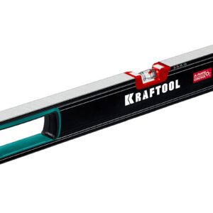KRAFTOOL A-RATE CONTROL, 1000 мм, точность 0.3 мм/м, с зеркальным глазком, сверхпрочный магнитный уровень (34988-100) — изображение 1