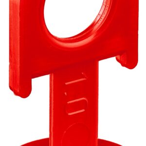 ЗУБР СВП, 1,0 мм, зажим, 100 шт, система выравнивания плитки (33861-100)