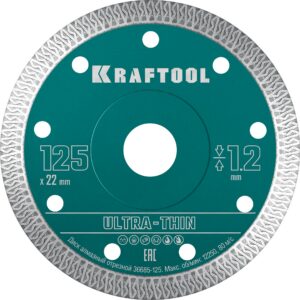 KRAFTOOL ULTRA-THIN 125х1.2 мм ультратонкий алмазный диск (36685-125) — изображение 1