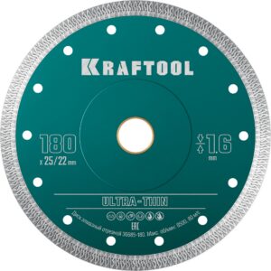 KRAFTOOL ULTRA-THIN 180х1.6 мм ультратонкий алмазный диск (36685-180) — изображение 1