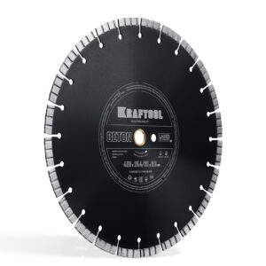 KRAFTOOL BETON 400 мм (25.4/20 мм, 12х3.6 мм), алмазный диск (36686-400) — изображение 1