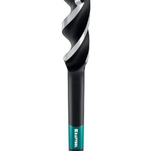 KRAFTOOL 3-Wave d10 мм, трехзаходное сверло по дереву с резьбовым центрующим острием (29513-10) — изображение 1