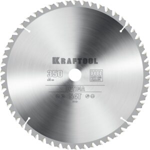 KRAFTOOL Optima, 350 х 30 мм, 54Т, пильный диск по дереву (36951-350-30) — изображение 1