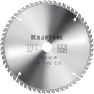 KRAFTOOL Precision, 300 х 32 мм, 60Т, пильный диск по дереву (36952-300-32) — изображение 1