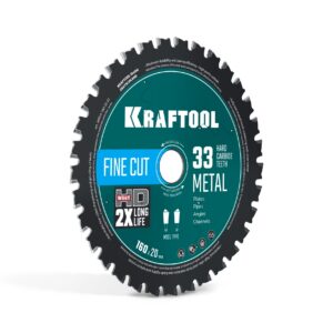 KRAFTOOL Metal Cut 160 х 20 мм, 33Т, диск пильный по металлу и стали (36954-160-20-33) — изображение 1