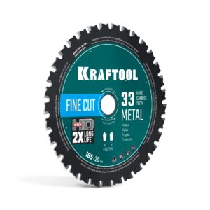 KRAFTOOL Metal Cut 165 х 20 мм, 33Т, диск пильный по металлу и стали (36954-165-20-33) — изображение 1