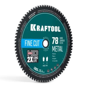 KRAFTOOL Metal Cut 305 х 25.4 мм, 78Т, диск пильный по металлу и стали (36954-305-25.4-78) — изображение 1