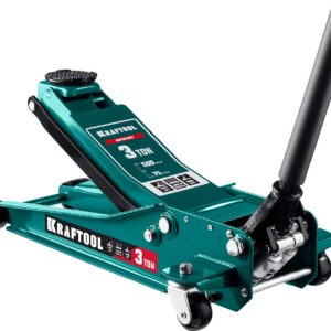 KRAFTOOL GRAND, 3 т, 75 - 500 мм, универсальный подкатной домкрат для СТО (43451-3) — изображение 1