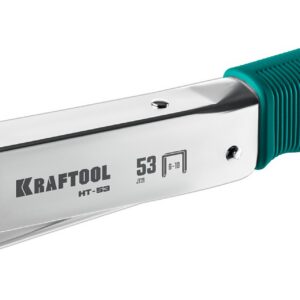 KRAFTOOL HAMMER TACKER, тип 53 (A/10/JT21) 23GA (6 - 10 мм), высокоскоростной стальной скобозабиватель (3153)