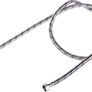 ЗУБР 1/2″, 1.5 м, гайка-штуцер, гибкая подводка для воды (51005-G/S-150)