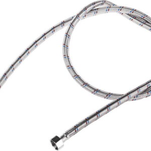 STAYER 1/2″, 1.5 м, гайка-штуцер, гибкая подводка с удлиненным штуцером для смесителей, Professional (51017-150)