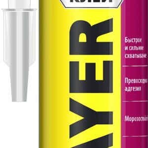 STAYER QUICK FIX, 280 мл, прозрачный, монтажный клей мгновенная хватка, Professional (41324)