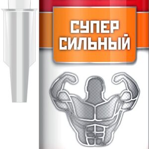 ЗУБР 300 мл, белый, суперсильный монтажный клей (41333)