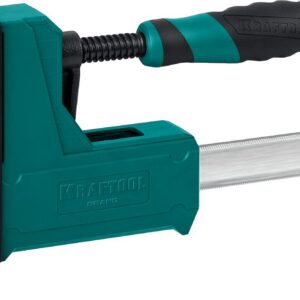 KRAFTOOL Grand-300/450, 300/450 мм, сжатие/распор, 600 кгс, глубина зажима 95 мм, корпусная струбцина (32240-30) — изображение 1