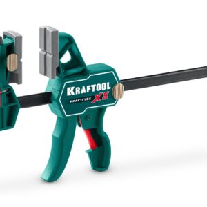 KRAFTOOL KRAFTFLEX X5 150, 150 х 66 мм, многофункциональная струбцина для направляющих шин (32555-150) — изображение 1