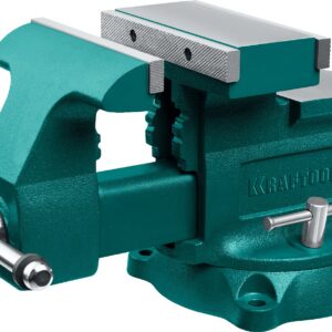 KRAFTOOL Reversible 200 мм, расход 368 мм, Слесарные тиски (32705-200) — изображение 1