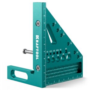 KRAFTOOL 3D Square, 7-в-1, высокоточный алюминиевый угольник (3446) — изображение 1