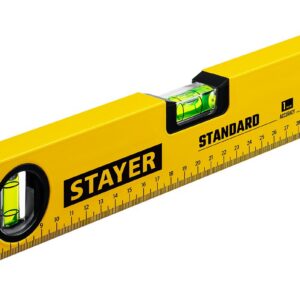 STAYER STANDARD, 400 мм, с линейкой, уровень (3460-040) — изображение 1