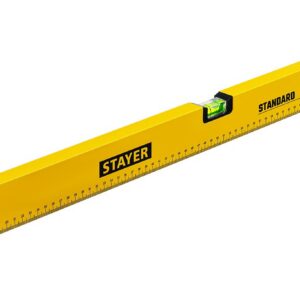 STAYER STANDARD, 1000 мм, с линейкой, уровень (3460-100) — изображение 1