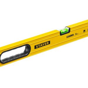 STAYER LEADER, 1000 мм, усиленный профиль, уровень с поворотным глазком (3466-100) — изображение 1