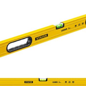 STAYER LEADER, 1200 мм, усиленный профиль, уровень с поворотным глазком (3466-120) — изображение 1
