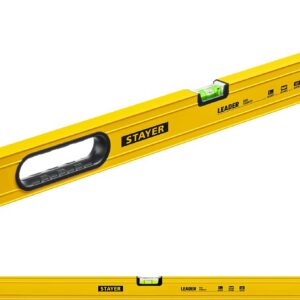 STAYER LEADER, 1500 мм, усиленный профиль, уровень с поворотным глазком (3466-150) — изображение 1