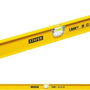 STAYER I-Bar 180˚, 2000 мм, двутавровый, уровень с поворотным глазком (3470-200) — изображение 1