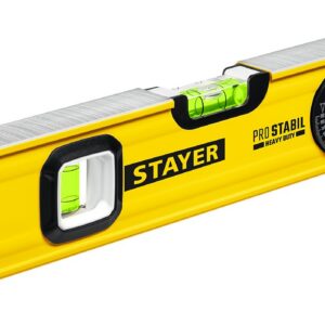 STAYER PRO STABIL, 400 мм, усиленный профиль, уровень с поворотным глазком, Professional (3471-040) — изображение 1