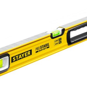 STAYER PRO STABIL, 600 мм, усиленный профиль, уровень с поворотным глазком, Professional (3471-060) — изображение 1