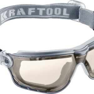 KRAFTOOL ASTRO прозрачные защитные очки, открытые, антибликовое покрытие, наголовная лента, оптический класс 1 (11009)