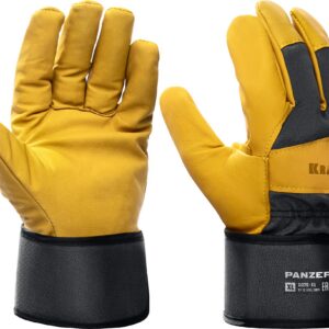 KRAFTOOL PANZER, XL (10) комбинированные кожаные рабочие перчатки (11320-XL) — изображение 1
