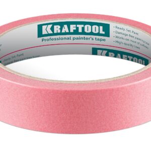 KRAFTOOL #200 Delicate 25 мм х 30 м, для деликатных и недавно окрашенных поверхностей, малярная лента (12102-25) — изображение 1