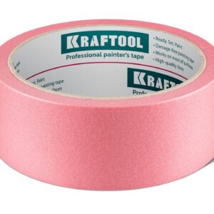 KRAFTOOL #200 Delicate 38 мм х 30 м, для деликатных и недавно окрашенных поверхностей, малярная лента (12102-38)