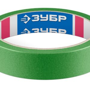 ЗУБР №300 24 мм х 25 м, для грубых и шероховатых поверхностей, малярная лента, Профессионал (12143-24)