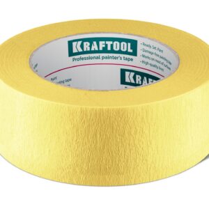 KRAFTOOL #500 Flex 38 мм х 30 м, для изогнутых линий, малярная лента (12105-38)