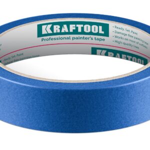 KRAFTOOL #100 Perfect 25 мм х 30 м, для гладких и шероховатых поверхностей, малярная лента (12101-25) — изображение 1
