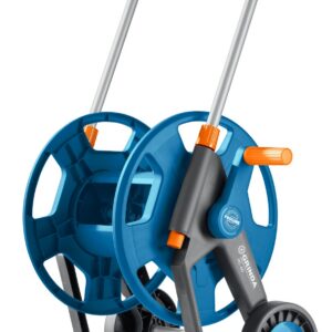 GRINDA HC-60, для шлангов 60м x 1/2″ и 30м х 3/4″, усиленные колёса, телескопическая ручка, катушка для шлангов ProLine (8-428430) — изображение 1