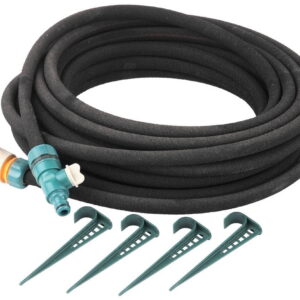 RACO 1/2″ x 15 м, в комплекте с клапаном, колышками и соединителем c автостопом, сочащийся шланг (4270-55927)