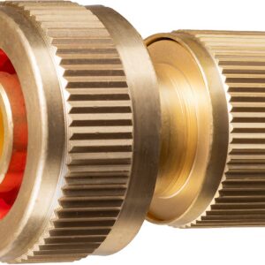 GRINDA BC-34A, 3/4″ с автостопом, из латуни, для шланга, быстросъёмный соединитель, PROLine (8-426130) — изображение 1