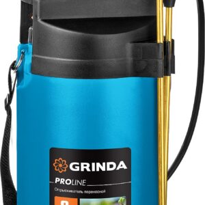 GRINDA PT-8, 8 л, с широкой горловиной, с упорами для ног, переносной опрыскиватель, PROLine (8-425158)