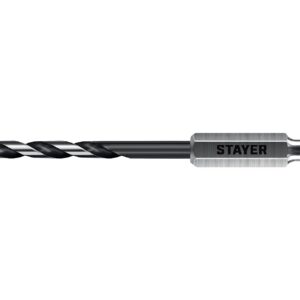 STAYER НЕХ-1/4″, d 3.2 х 85 мм, сверло по металлу для винтовёртов и шуруповертов IMPACT READY (29603-3.2) — изображение 1
