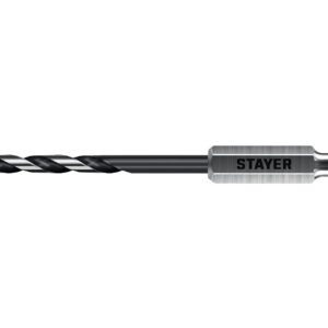 STAYER НЕХ-1/4″, d 3.5 х 90 мм, сверло по металлу для винтовёртов и шуруповертов IMPACT READY (29603-3.5) — изображение 1