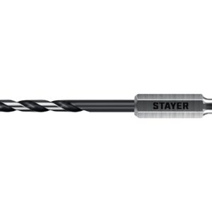 STAYER НЕХ-1/4″, d 4.2 х 95 мм, сверло по металлу для винтовёртов и шуруповертов IMPACT READY (29603-4.2) — изображение 1