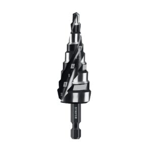 STAYER Pro-Max 4-20мм, 9 ступеней, винтовая спираль, сверло ступенчатое (29661-4-20-9) — изображение 1