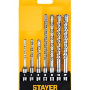 STAYER HERCULES-4Х 7шт набор буров SDS-plus (29290-H7) — изображение 1
