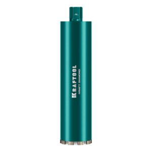 KRAFTOOL DIAMOND 112 мм (450 мм, 1 1/4″, лазерная сварка, сухое сверление с микроударом), алмазная коронка по железобетону (29825-112)